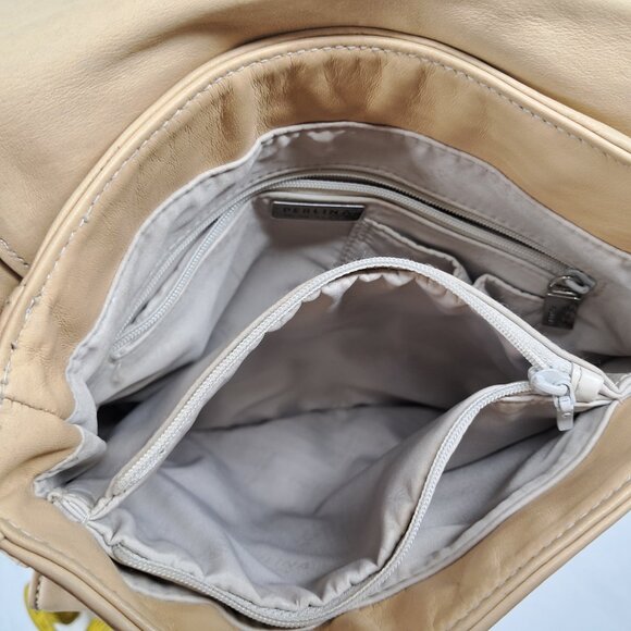 Perlina New York Soft Buttercup Yellow Messenger Purse Shoulder Bag - Picture 9 of 16